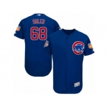 Men's Majestic Chicago Cubs #68 Jorge Soler Royal Blue Flexbase Authentic Collection MLB Jersey