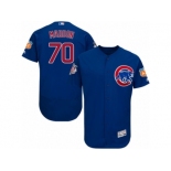 Men's Majestic Chicago Cubs #70 Joe Maddon Royal Blue Flexbase Authentic Collection MLB Jersey