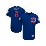 Men's Majestic Chicago Cubs #9 Javier Baez Royal Blue Flexbase Authentic Collection MLB Jersey