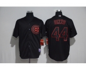 hicago Cubs #44 Anthony Rizzo Black Cool Base Stitched MLB Jersey