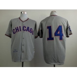 mlb chicago cubs #14 banks grey[m&n 1968]