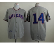 mlb chicago cubs #14 banks grey[m&n 1968]