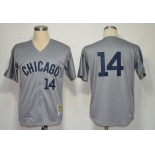 mlb chicago cubs #14 banks grey[m&n 1969]