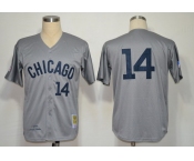 mlb chicago cubs #14 banks grey[m&n 1969]