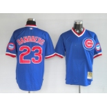 mlb chicago cubs sandberg #23 m&n  blue