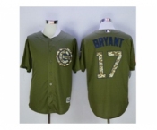 mlb jerseys chicago cubs #17 bryant green[bryant]