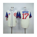 mlb jerseys chicago cubs #17 bryant white[2015 new][bryant]