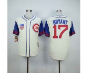 mlb jerseys chicago cubs #17 bryant white[2015 new][bryant]