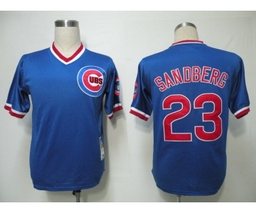 mlb jerseys chicago cubs #23 sandberg blue