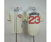 mlb jerseys chicago cubs #23 sandberg cream[1929 m&n]