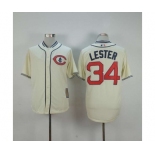 mlb jerseys chicago cubs #34 lester cream[1929 m&n][lester]