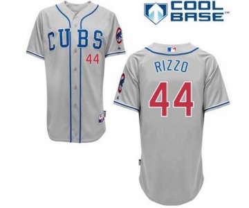 mlb jerseys chicago cubs #44 rizzo grey[2014 new]