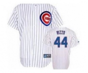 mlb jerseys chicago cubs #44 rizzo white[blue strip]