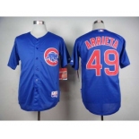 mlb jerseys chicago cubs #49 arrieta blue