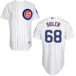 mlb jerseys chicago cubs #68 soler white[blue strip]