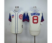 mlb jerseys chicago cubs #8 dawson white[2015 new]