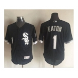 Chicago White Sox #1 Adam Eaton Black Flexbase Authentic Collection Stitched Baseball Jersey