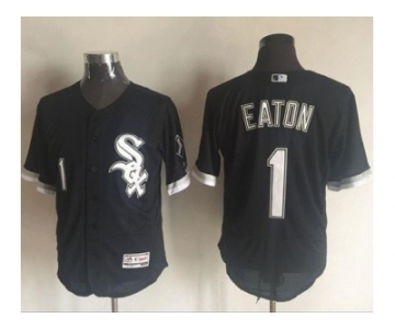 Chicago White Sox #1 Adam Eaton Black Flexbase Authentic Collection Stitched Baseball Jersey