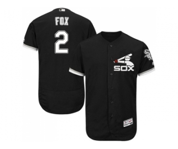 Chicago White Sox #2 Nellie Fox Black Flexbase Authentic Collection Stitched MLB Jersey