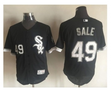 Chicago White Sox #49 Chris Sale Black Flexbase Authentic Collection Stitched Baseball Jersey