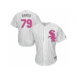 Chicago White Sox #79 Jose Abreu White Home 2016 Mother's Day Cool Base Jersey