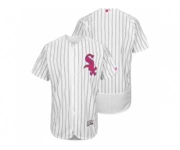 Chicago White Sox Blank White Home 2016 Mother's Day Flex Base Jersey