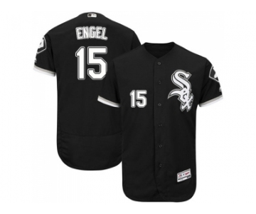 Men Chicago White Sox #15 Adam Engel Black Flexbase Authentic Collection Stitched MLB Jerseys