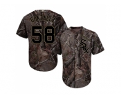 Men Chicago White Sox #58 Miguel Gonzalez Camo Realtree Collection Cool Base Stitched MLB Jerseys