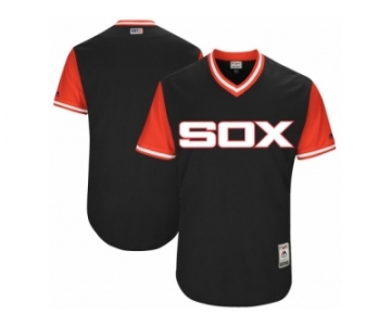 Men's 2017 Little League World Series Chicago White Sox Black Jersey