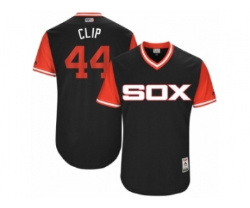 Men's 2017 Little League World Series White Sox #44 Tyler Clippard Clip Black Jersey