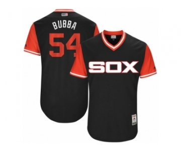 Men's 2017 Little League World Series White Sox #54 Chris Beck Bubba Black Jersey