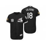 Men's Chicago White Sox #18 Tyler Saladino 2017 Spring Training Cool Base Stitched MLB Jersey