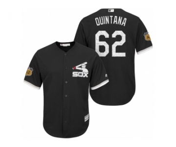 Men's Chicago White Sox #62 Jose Quintana 2017 Spring Training Flex Base Authentic Collection Stitched Baseball Jersey