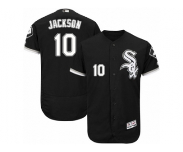 Men's Majestic Chicago White Sox #10 Austin Jackson Black Flexbase Authentic Collection MLB Jersey