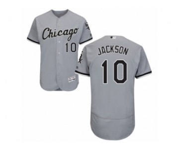 Men's Majestic Chicago White Sox #10 Austin Jackson Grey Flexbase Authentic Collection MLB Jersey