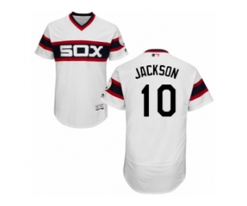 Men's Majestic Chicago White Sox #10 Austin Jackson White Flexbase Authentic Collection MLB Jersey