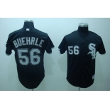 mlb chicago white sox buehrle #56 black