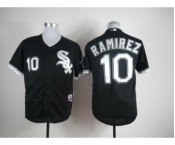 mlb jerseys chicago white sox #10 ramirez black