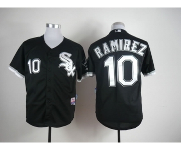 mlb jerseys chicago white sox #10 ramirez black