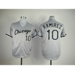 mlb jerseys chicago white sox #10 ramirez grey