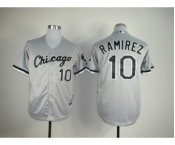 mlb jerseys chicago white sox #10 ramirez grey