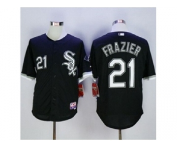 mlb jerseys chicago white sox #21 frazier black