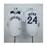 mlb jerseys chicago white sox #24 wynn white[m&n][wynn]