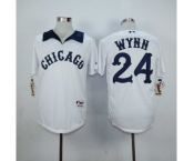 mlb jerseys chicago white sox #24 wynn white[m&n][wynn]