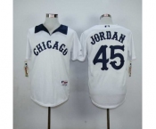 mlb jerseys chicago white sox #45 jordan white[m&n][jordan]