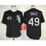 mlb jerseys chicago white sox #49 sale black