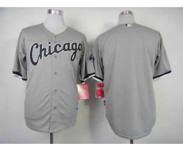 mlb jerseys chicago white sox blank grey