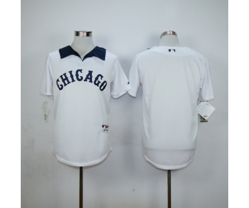 mlb jerseys chicago white sox blank white-1[m&n]