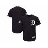 Detroit Tigers Blank Navy 2017 Spring Training Flexbase Authentic Collection Stitched Baseball Jersey