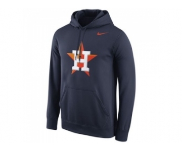 Houston Astros Nike Logo Performance Navy Pullover MLB Hoodie